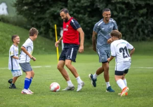 Training mit Kindern